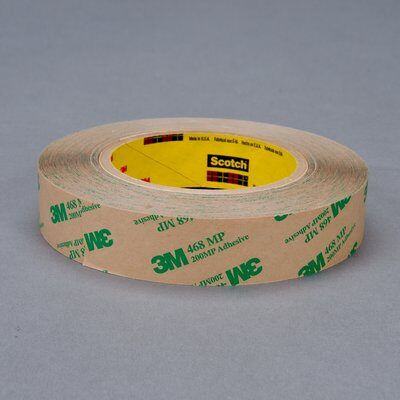 3M - 18878 Adhesive Transfer Tape 468Mp Clear 6 Inch X 60 Yard 5 Mil (7000048477)