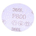3M - 20828 Hookit Clean Sanding Disc 360L P800 3 Inch Die 300Lg (7100010262)