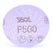 3M - 20889 Hookit Clean Sanding Disc 360L P500 3 Inch Die 300Lg (7000118632)