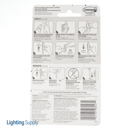 3M - 96447 Command Designer Large Hook 17083Bn-Es (7010377096)