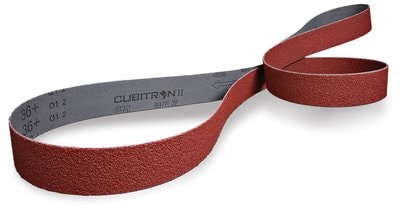 3M Cubitron II Cloth Belt 997F 36 Plus ZF-Weight 3 Inch X 132 Inch Film-Lok Single-Flex (7100242923)