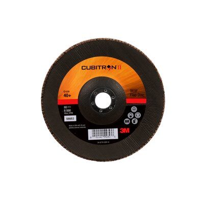 3M - 55653 Cubitron II Flap Disc 967A T29 7 Inch X 7/8 Inch 40 Plus Y-Weight Giant (7100052279)