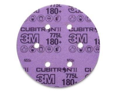 3M - 05061 Cubitron II Hookit Film Disc 775L 6 Inch X NH 6 Hole 400 Plus C-Weight 3Mil D/F Die 600Hz (7100145451)