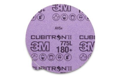 3M - 87053 Cubitron II Stikit Film Disc 775L 150 Plus 6 Inch X NH Linered With Tab Die 600Z (7100075207)