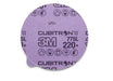 3M - 87102 Cubitron II Stikit Paper Disc 732U 220 Plus C-Weight 6 Inch X NH Linered With Tab Die 600Z (7100075219)