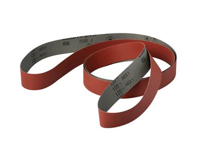 3M Cubitron LL Cloth Belt 723D 120 Plus J-Weight 2 Inch X 83 Inch Film-Lok Full-Flex (7100230976)