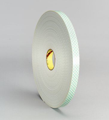 3M - 25525 Extra Thick Multipurpose Mounting Tape 4008 Off White 3/4 Inch X 7 Yard 125 Mil (7000049239)