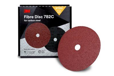 3M - 87255 Fibre Disc 782C 7 Inch X 7/8 Inch 36 Plus Trial Pack (7100109880)