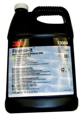 3M - 81235 Finesse-It Polish-Finishing Material 81235 White Easy Clean Up Liter (7100075518)