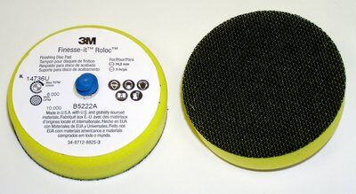 3M - 14736 Finesse-It Roloc Finishing Disc Pad 14736U 3 Inch Firm (7000000573)
