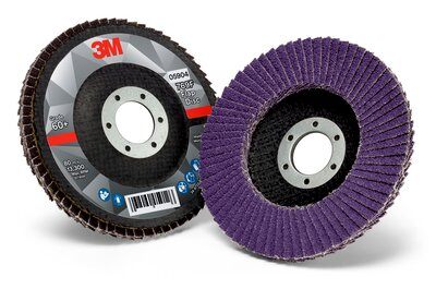 3M - 05904 Flap Disc 769F 05904 T27 4-1/2 Inch X 7/8 Inch 60 Plus YF-Weight (7100178023)