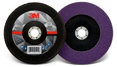 3M - 05911 Flap Disc 769F 05911 T27 7 Inch X 7/8 Inch 80 Plus YF-Weight (7100178129)