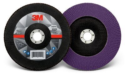 3M - 05914 Flap Disc 769F 05914 T29 7 Inch X 7/8 Inch 80 Plus YF-Weight (7100177999)