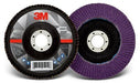 3M - 05916 Flap Disc 769F 05916 T29 5 Inch X 7/8 Inch 40 Plus YF-Weight (7100178127)