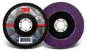 3M - 05917 Flap Disc 769F 05917 T29 5 Inch X 7/8 Inch 60 Plus YF-Weight (7100178126)