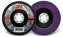 3M - 05918 Flap Disc 769F 05918 T27 5 Inch X 7/8 Inch 60 Plus YF-Weight (7100178125)