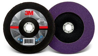 3M - 05926 Flap Disc 769F 05926 T27 7 Inch X 7/8 Inch 120 Plus YF-Weight (7100178090)