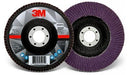 3M - 05915 Flap Disc 769F 05915 T27 5 Inch X 7/8 Inch 40 Plus YF-Weight (7100178012)