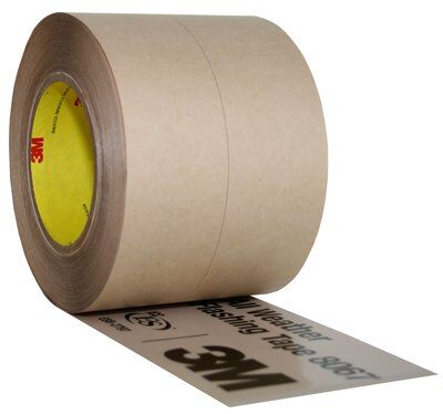 3M - 31620 All Weather Flashing Tape 8067 Tan 4 Inch X 75 Foot Slit Liner 2-2 Slit (7000001346)