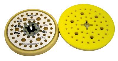 3M - 20425 Hookit Clean Sanding Low Profile Finishing Disc Pad 20425 6 Inch X 11/16 Inch X 5/16-24 External 53 Holes (7000118613)