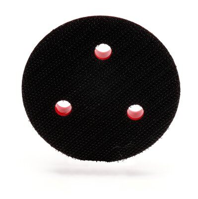 3M - 20350 Hookit Clean Sanding Low Profile Disc Pad 20350 3 Inch X 1/2 Inch X 1/4-20 External 3 Holes Red Foam (7000028147)