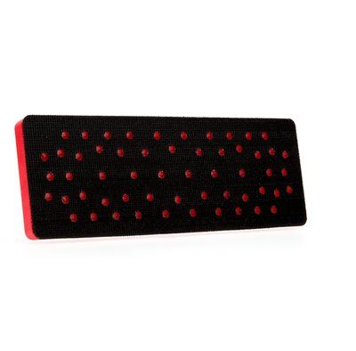 3M - 28531 Hookit Clean Sanding Pad 28531 70 Mm X 198 Mm X 12.7 Mm 33 Holes Red Foam (7000119342)