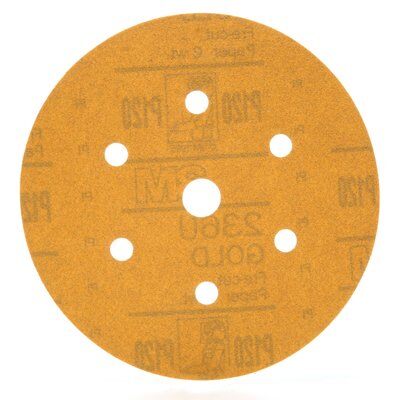 3M - 01081 Hookit Gold Disc Dust Free 236U 01081 6 Inch P120 (7000118769)