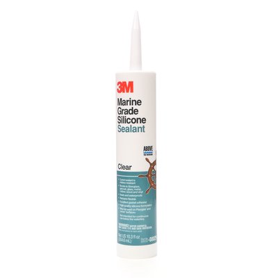 3M - 08029 Marine Grade Silicone Sealant Clear Pn08029 304 Ml Cartridge (7000120477)