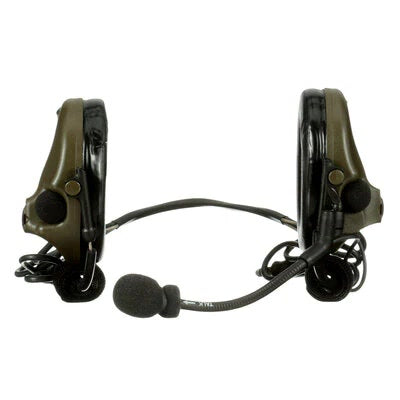 3M Peltor Comtac V Headset MT20H682BB-19 CY Neckband Dual Lead Standard Dynamic MIC NATO Wiring Coyote (7100223440)