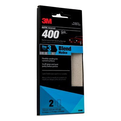 3M - 03088 Performance Soft Sanding Sponge 03088 5-1/2 Inch X 2-3/4 Inch (7010328062)