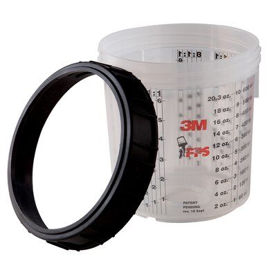 3M - 16001 PPS Cup And Collar 16001 Standard (7100003286)