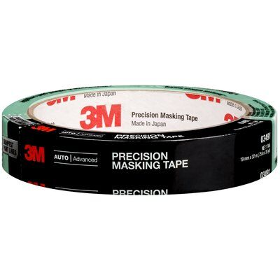 3M - 03491 Precision Masking Tape 3/4 Inch X 35 Yard 03491 (7010327982)