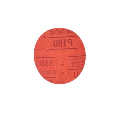 3M - 01298 Hookit Red Abrasive Disc 01298 5 Inch P180 (7000119854)