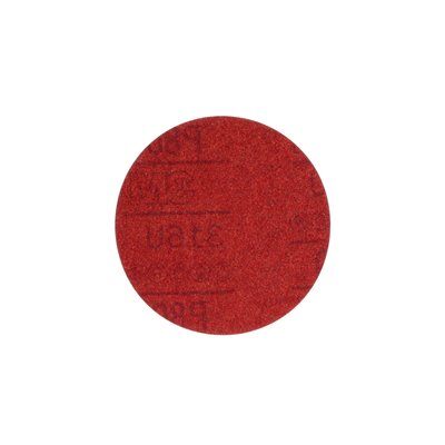 3M - 01302 Hookit Red Abrasive Disc 01302 5 Inch P80 (7000119850)