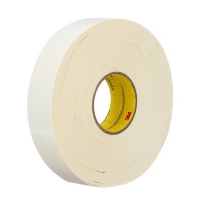 3M - 17609 Repulpable Heavy Duty Double Coated Tape R3287 White 48 Mm X 55 M 5 Mil (7100028174)