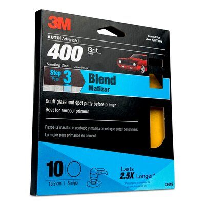 3M 7010328454 31445 Sanding Discs With Stikit Attachment — Lighting Supply