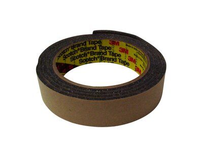 3M - 06443 Urethane Foam Tape 4314 Charcoal Gray 1 Inch X 18 Yard 250 Mil (7000123394)