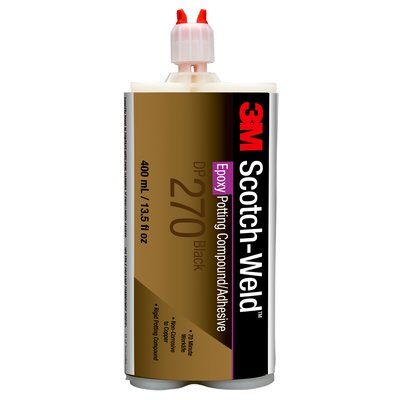 3M - 87837 Scotch-Weld Epoxy Potting Compound Dp270 Black 400 Ml (7100082565)