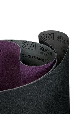 3M SIC Cloth Belt 490FZ P60 ZF-Weight 64 Inch X 142 Inch Top Butt Single-Flex (7100252471)