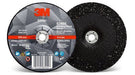 3M - 87455 Silver Depressed Center Grinding Wheel T27 4 Inch X 1/4 Inch X 3/8 Inch (7100141077)