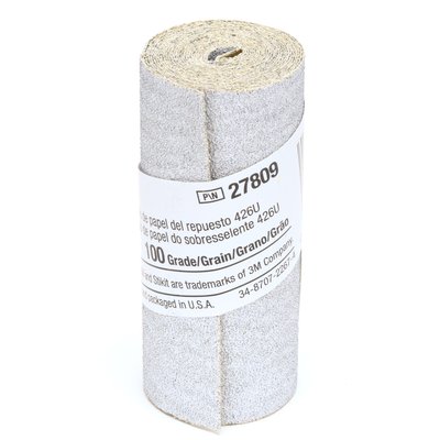 3M - 27809 Stikit Paper Refill Roll 426U 2-1/2 Inch X 55 Inch 100 A-Weight (7000028208)