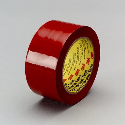 3M - 03771 Polyethylene Tape 483 Red 1 Inch X 36 Yard 5.0 Mil (7000048379)