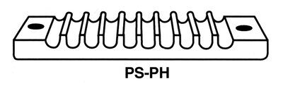 3M - 53427 Panelsafe Pin Holder For Electrical Panel Ps-Ph RoHS 2011/65/Eu Compliant (7100033927)