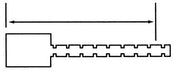 3M - 44635 Panelsafe Spade Pin For Electrical Panel Ps-Sp-B RoHS 2011/65/Eu Compliant (7010399146)