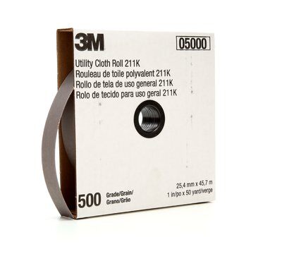 3M - 05000 Utility Cloth Roll 211K 1 Inch X 50 Yard 500 J-Weight (7000118356)