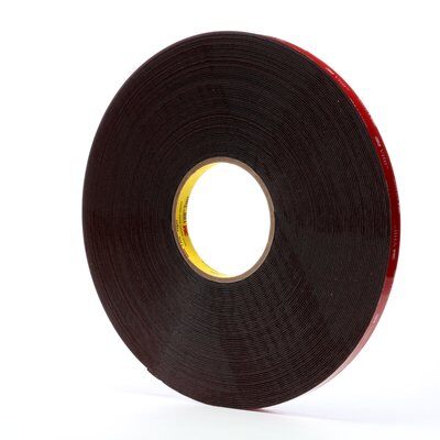 3M - 59967 VHB Tape 5952 Black 1/2 Inch X 36 Yard 45 Mil (7000028971)