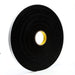 3M - 03314 Vinyl Foam Tape 4508 Black 1 Inch X 36 Yard 125 Mil (7000047497)