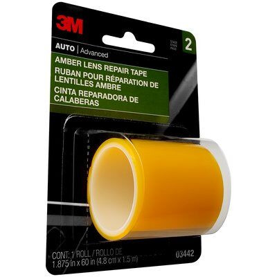 3M - 03442 Amber Lens Repair Tape 03442 1.875 Inch X 60 Inch (7100015031)