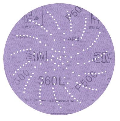 3M - 20829 Hookit Clean Sanding Disc 360L P1000 3 Inch Die 300Lg (7100010263)