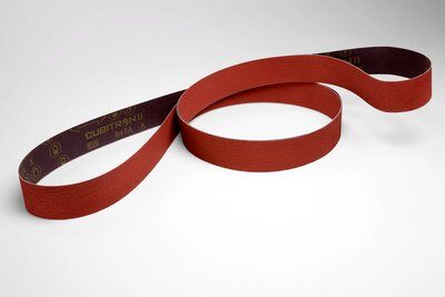 3M - 94710 Cubitron LL Cloth Belt 947A 80 Plus X-Weight 3/4 Inch X 18 Inch Fabri-Lok Single-Flex (7100115435)